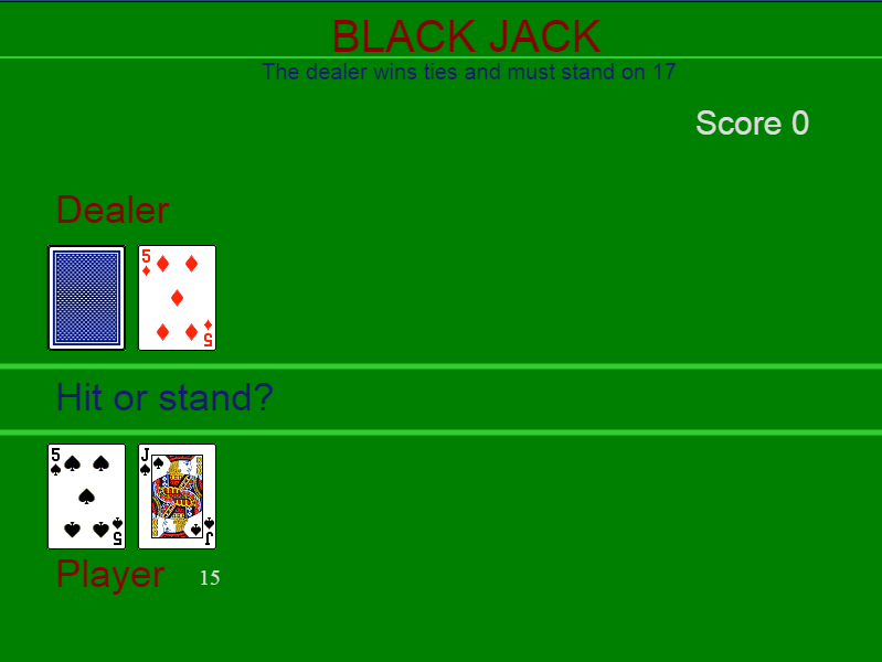 Coursera BlackJack Project